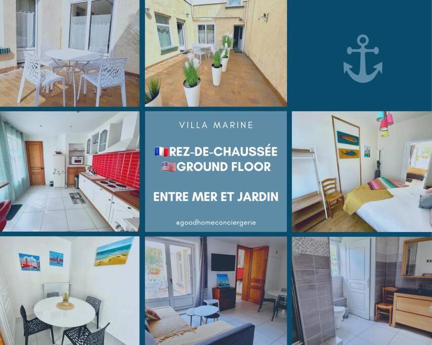 Villa Marine*Entre Mer Et Jardin Coudekerque-Branche Eksteriør bilde